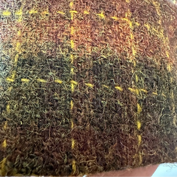 VINTAGE ESKA INTERNATIONAL Women's 12 Blazer Green/Maroon Tweed - Picture 5 of 10